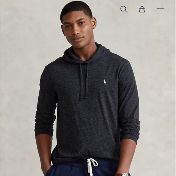Polo Ralph Lauren Other - RALPH LAUREN-Jersey Hooded T-Shirt XLT